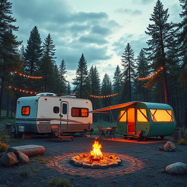 RV camp site, Unforgettable Camping Theme Activities That Turn Any Trip Into an Adventure