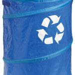 Coghlan's Pop-Up Lightweight Recycle Can – Collapsible Waste Bin for Camping, Travel, and Outdoor Use – Durable, Portable, and Space-Saving – 29.5 Gallon