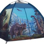 10 Camping Birthday Party Tents for Fun Outdoor Celebrations: Dinosaur Kids Play Tent-61”x61”x45”Realistic Dinosaur Kids Tent Indoor & Outdoor, Pop Up Play House for Kid, Boys & Girls Age 3-12